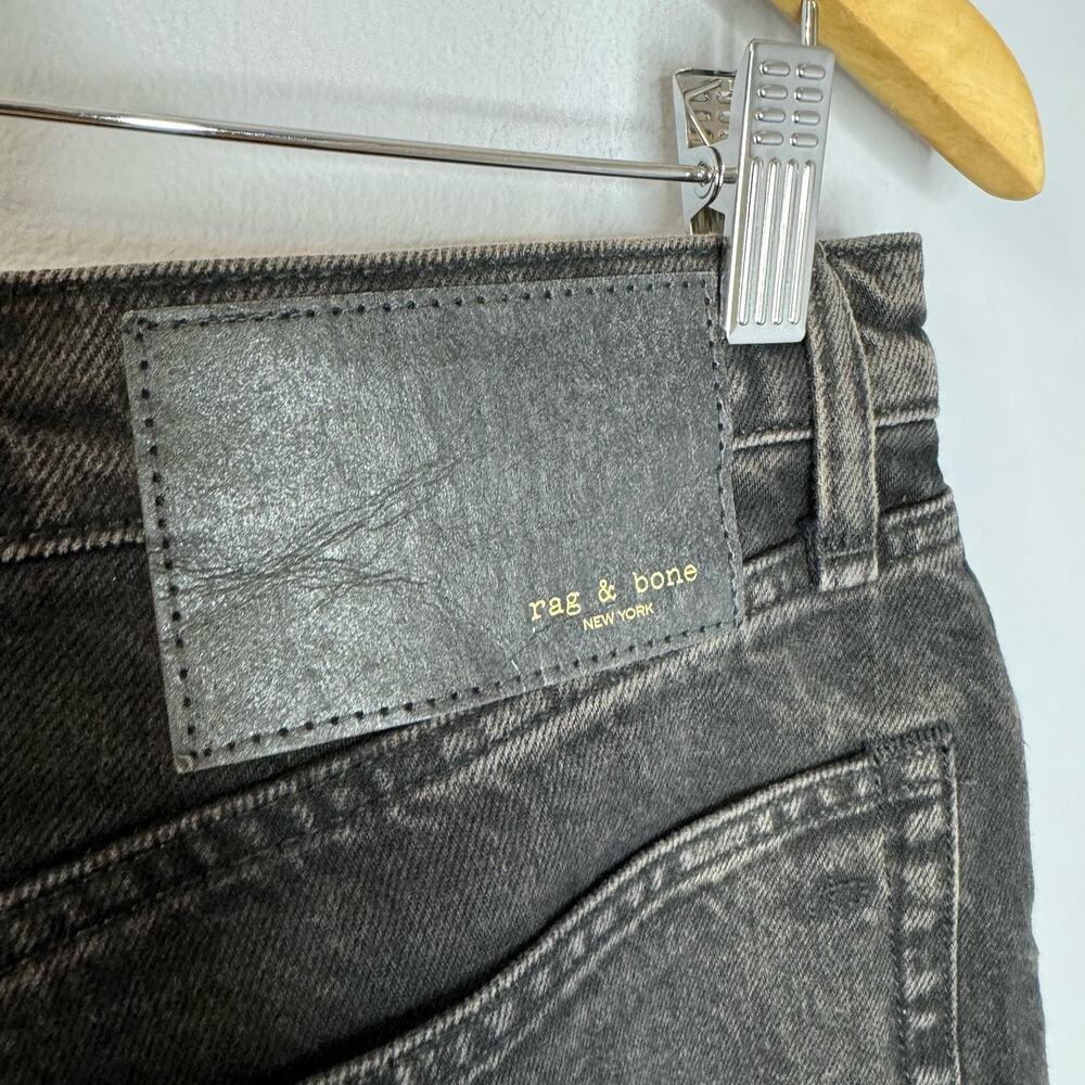 Rag & Bone Maya Demin Shorts High Rise Relaxed Fi… - image 6